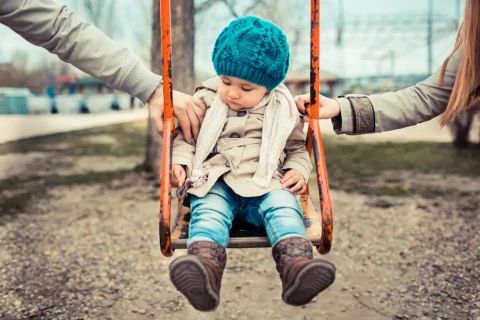 child in split custody divorce